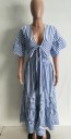 Robe maxi rayée 3