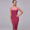 Robe midi bandage pour femmes 8