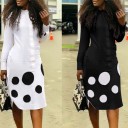 Robe midi chemise 1