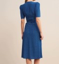 Robe midi d'été à pois 4