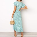 Robe midi d'été avec fente 4