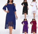 Robe midi de soirée grande taille 1