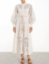 Robe midi en dentelle 2