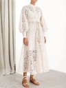Robe midi en dentelle 4