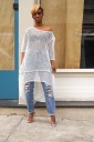 Robe midi en maille pour femmes 4
