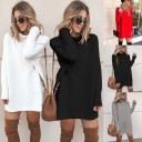 Robe mini à col roulé 2
