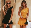 Robe mini à volants 2