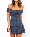 Robe mini à volants 4