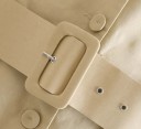 Robe mini boutonnée avec ceinture 2