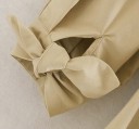Robe mini boutonnée avec ceinture 3