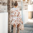 Robe mini d'été à manches longues 3