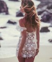 Robe mini de plage pour femmes P789 2