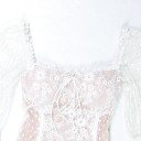 Robe mini en dentelle 6