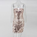 Robe mini en sequins de luxe 10