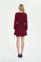 Robe mini femme à décolleté plongeant A2794 3