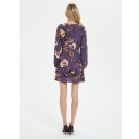 Robe mini femme à décolleté plongeant A2794 5