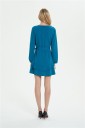 Robe mini femme à décolleté plongeant A2794 6