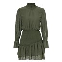 Robe mini femme avec col montant 9