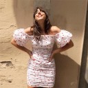 Robe mini femme avec des cœurs 2