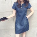 Robe mini femme avec poches 2