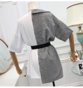 Robe mini femme combinée 4