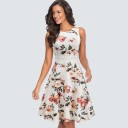 Robe mini sans manches A2501 3