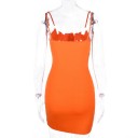 Robe mini sexy avec des boutons 6