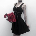 Robe noire à bretelles 4