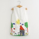 Robe peinte pour fille 1