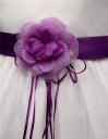 Robe pour fille avec des roses J2897 8