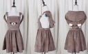 Robe salopette avec capuche 3
