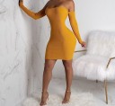 Robe sexy à épaules dénudées 2