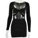 Robe sexy en stretch 6