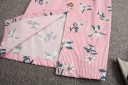 Robes à rayures pour femmes avec fleurs 2