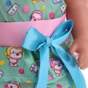 Robes avec chapeau pour poupées 6