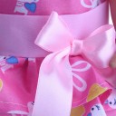 Robes avec chapeau pour poupées 9