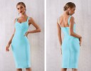 Robes bandage jusqu'aux genoux 3