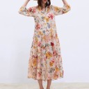 Robes chemises à fleurs 1