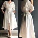 Robes chemises unies 4