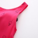 Robes d'été pour filles avec motif - Rose foncé 2