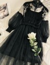 Robes en tulle avec dentelle 4