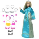 Robes et accessoires pour poupées 14 pièces 10