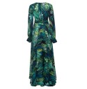 Robes longues à manches pour femmes 2
