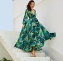 Robes longues à manches pour femmes 3