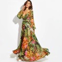 Robes longues à manches pour femmes 5
