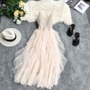Robes longues avec jupe en tulle 9