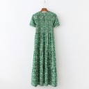 Robes longues vertes Erika 1