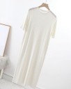 Robes mi-longues à manches courtes pour femmes 7