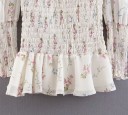 Robes mini à imprimé floral pour femmes 3