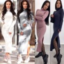 Robes pour femmes avec col roulé 1